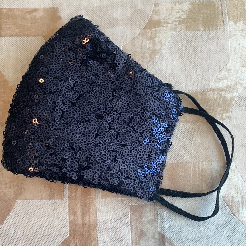 ✨Navy Sparkly Mask!